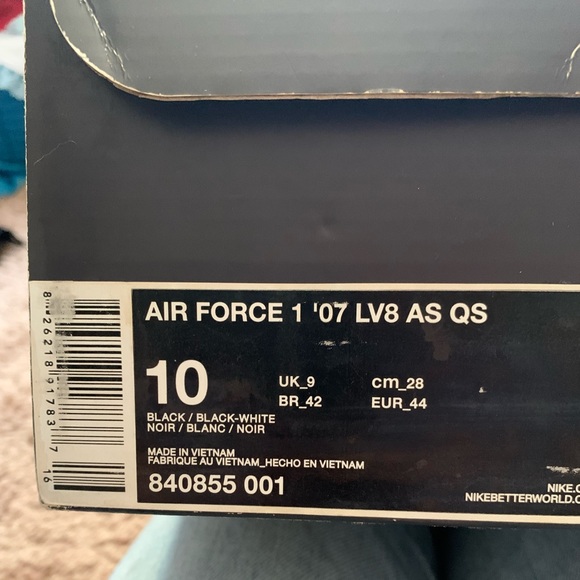 ✨HP✨ Nike Air Force 1 ‘07 LV8 AS QS Sneakers Men’s Size 10 - Picture 3 of 13